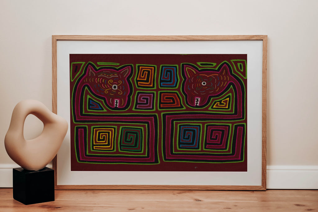 Traditional Red And Green Loch Ness Monster Mola