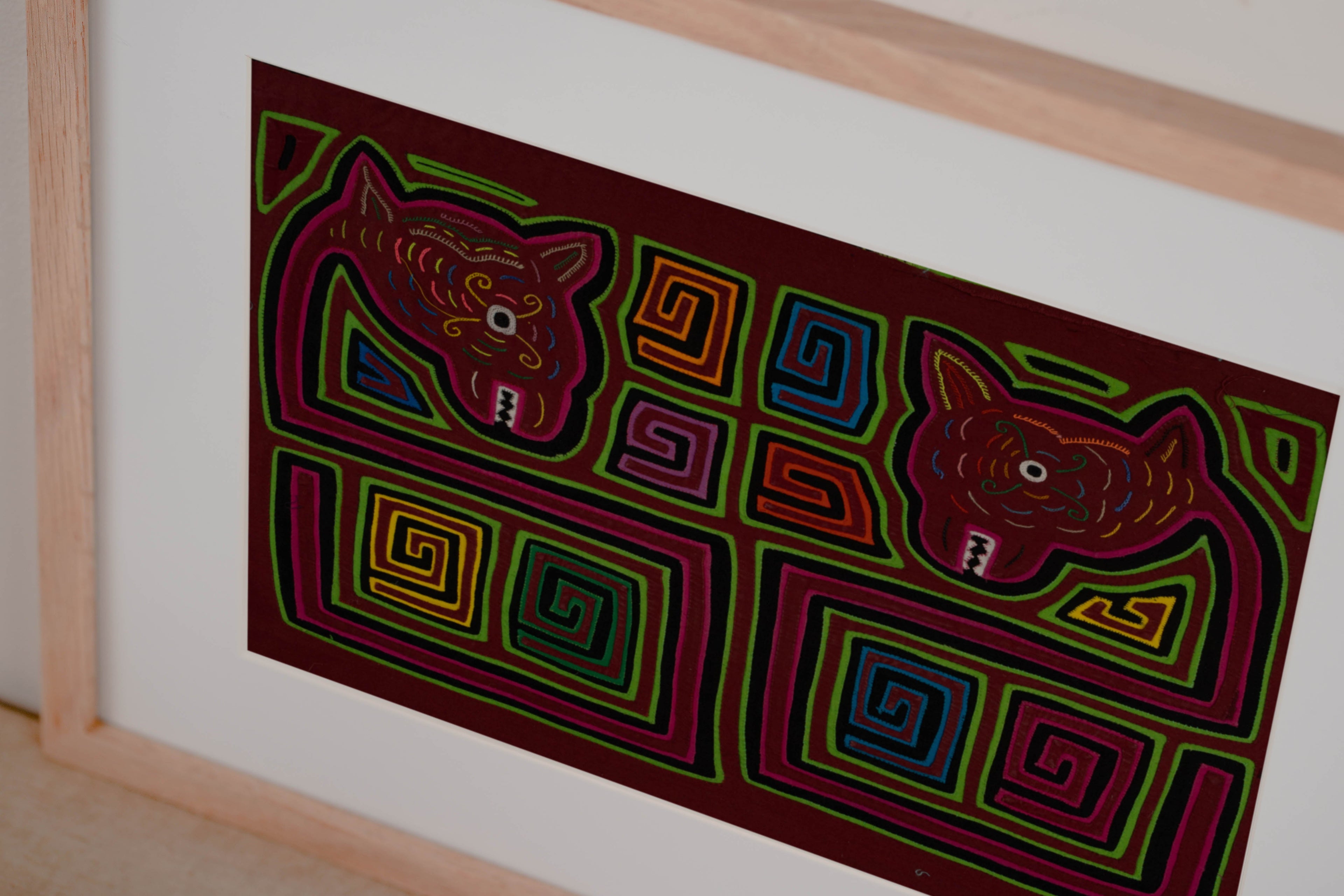 Traditional Red And Green Loch Ness Monster Mola