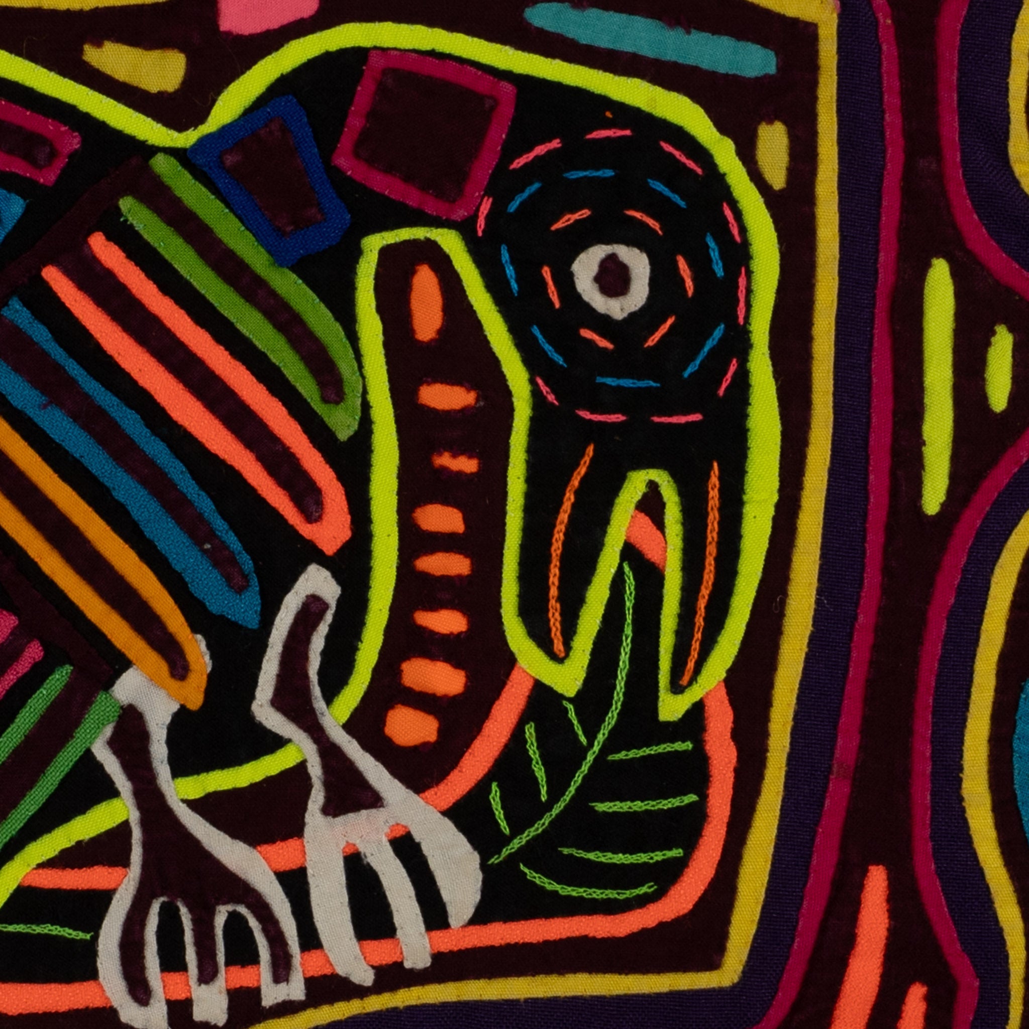 Traditional Rainbow Rainforest Bird Mola