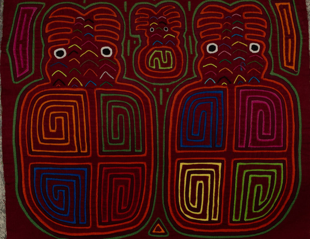Classic Maroon Orange And Green ET Outer Space Mola