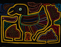 Classic Black And Yellow Rainforest Bird Mola