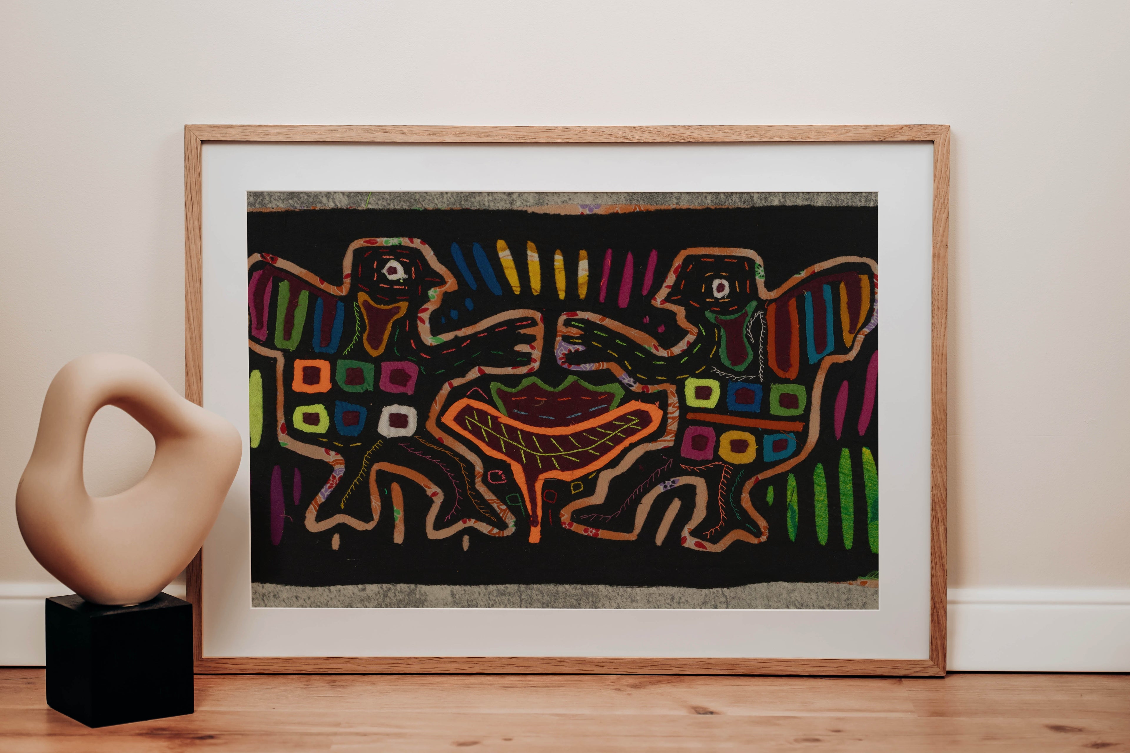 Traditional Multi-Color Angel Mola