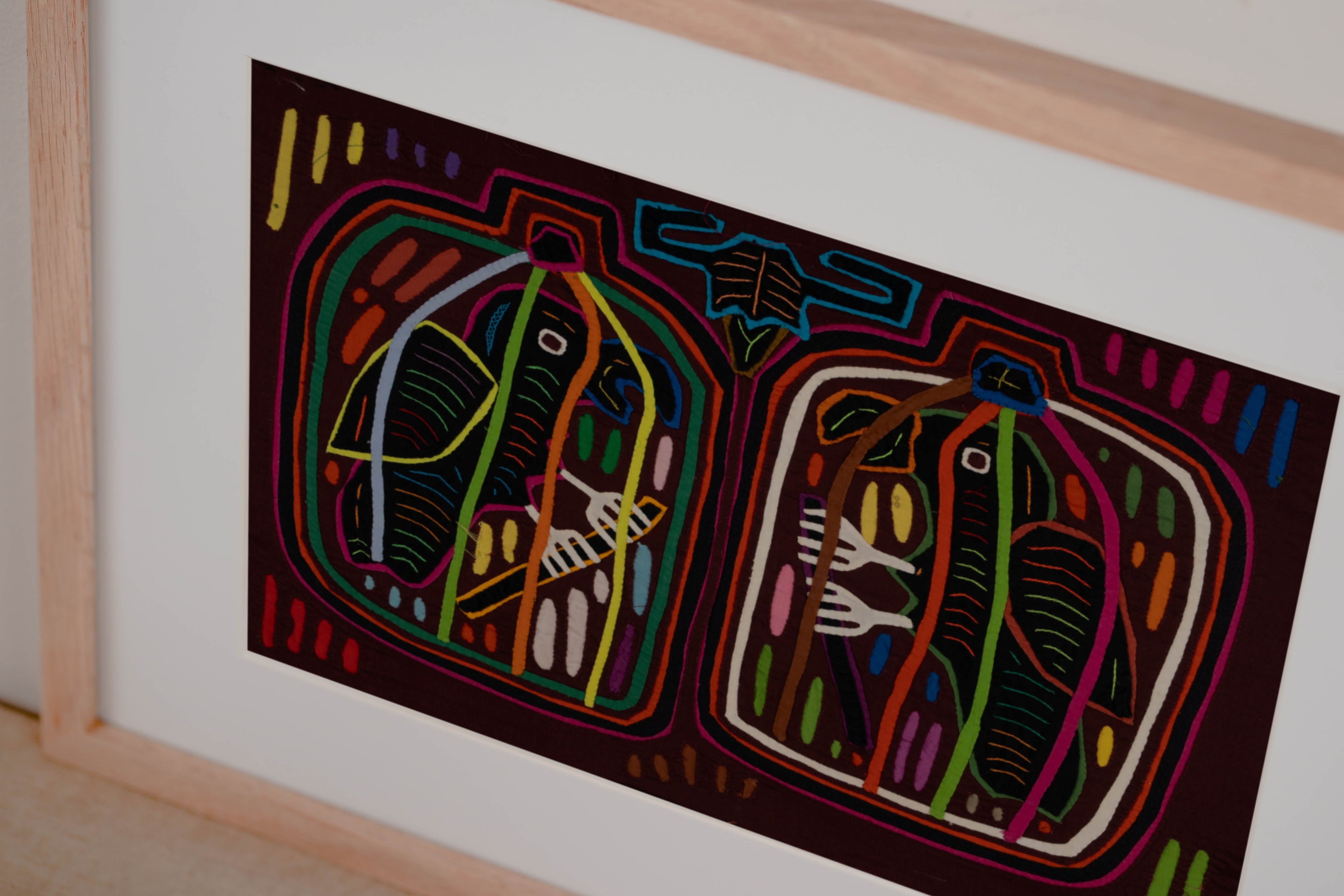 Traditional Multi-Color Parrot Birdcage Mola