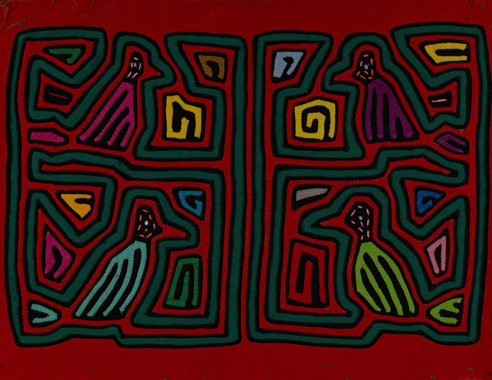 Red And Green Song Bird Mola