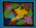 Fantasy Yellow And Green Parrot Bird Mola