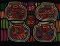 Classic Pre-Colombian Pottery Mola