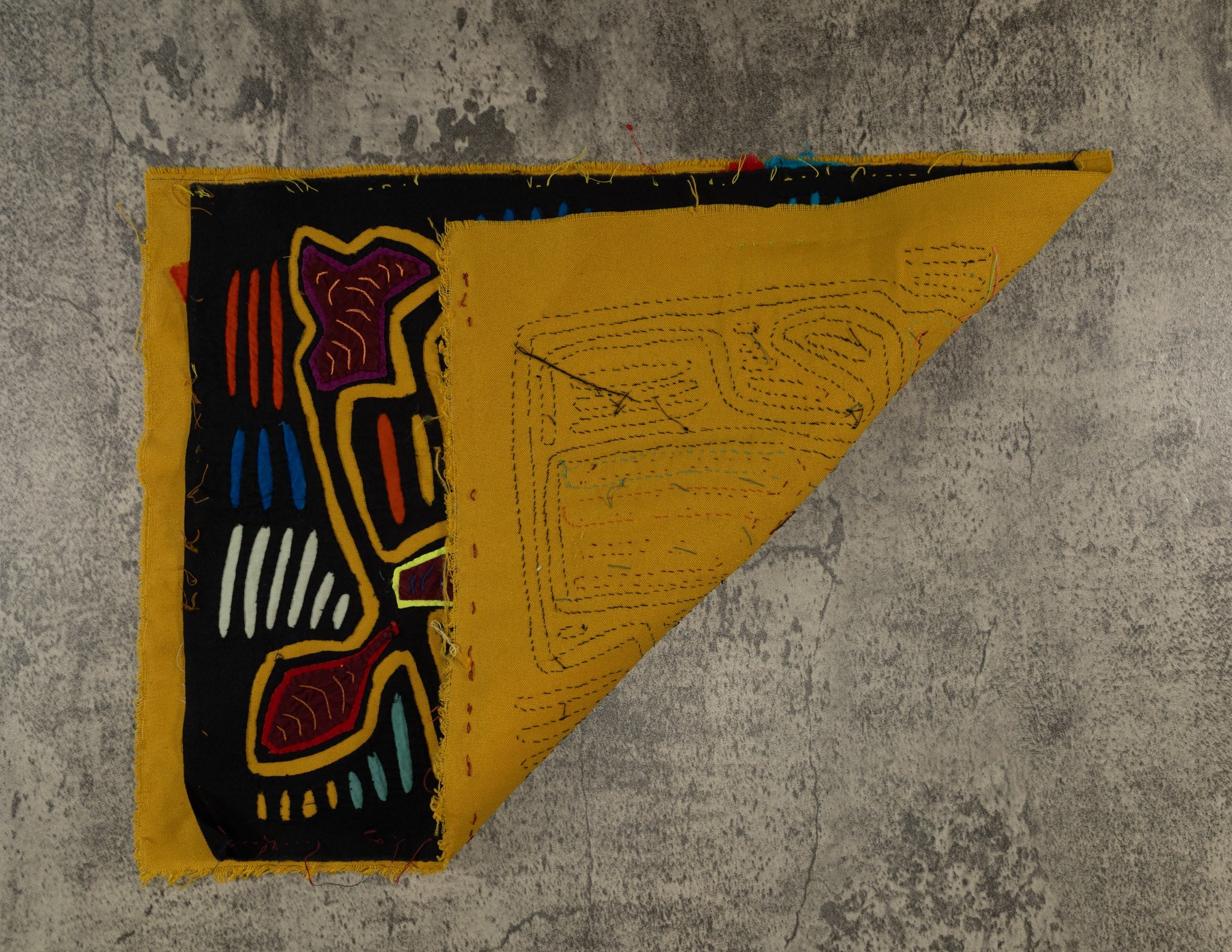 Black And Gold Rainforest Bird Mola