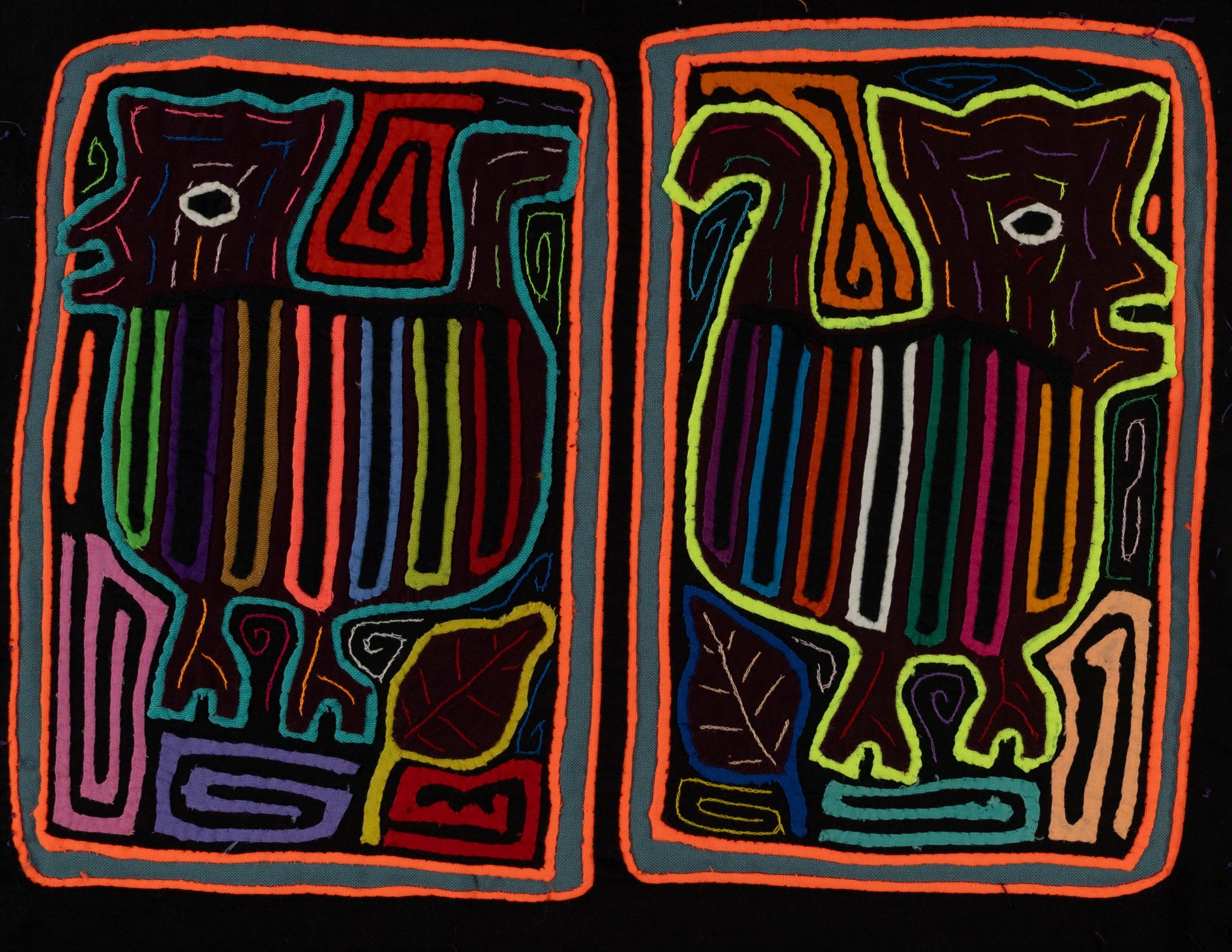 Neon Orange Puppy Dog Mola