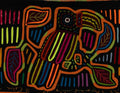 Rainbow Color Toucan Bird Mola