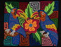 Fantasy Red Blue And Yellow Two Toucan Bird Mola