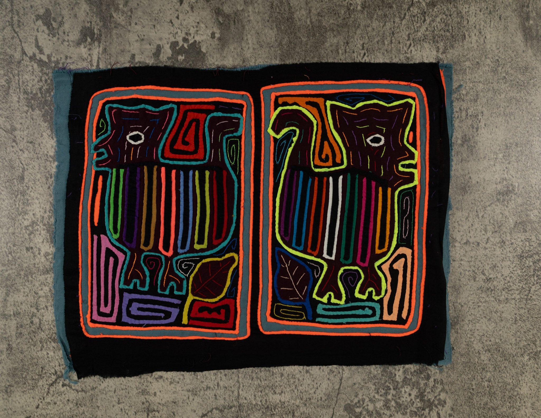 Neon Orange Puppy Dog Mola