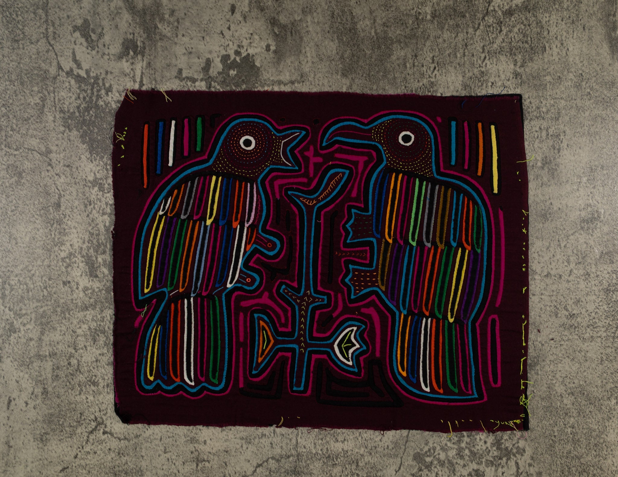 Burgundy And Turquoise Rainforest Complaint Dept Mola