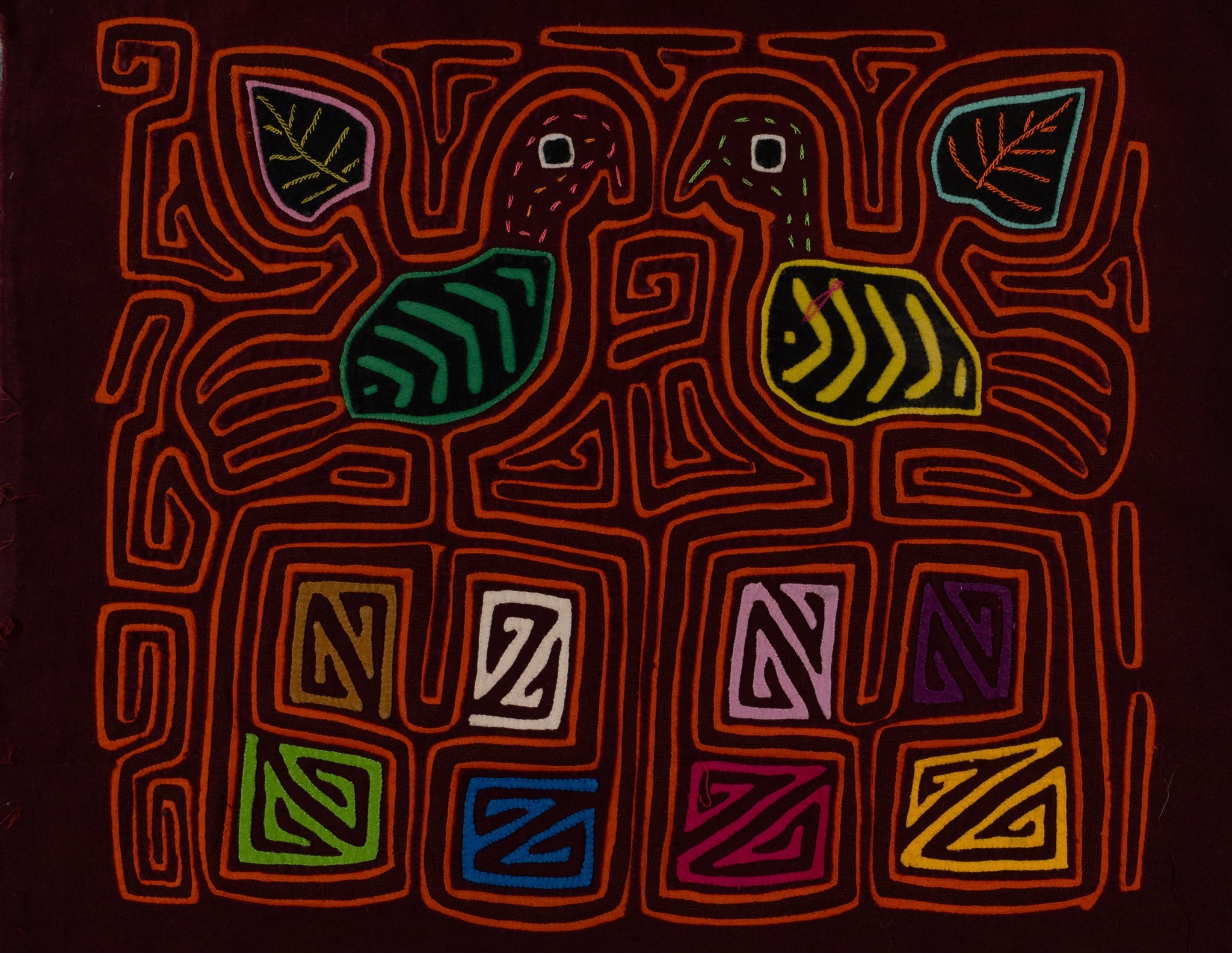 Maroon And Orange Lovebird Mola