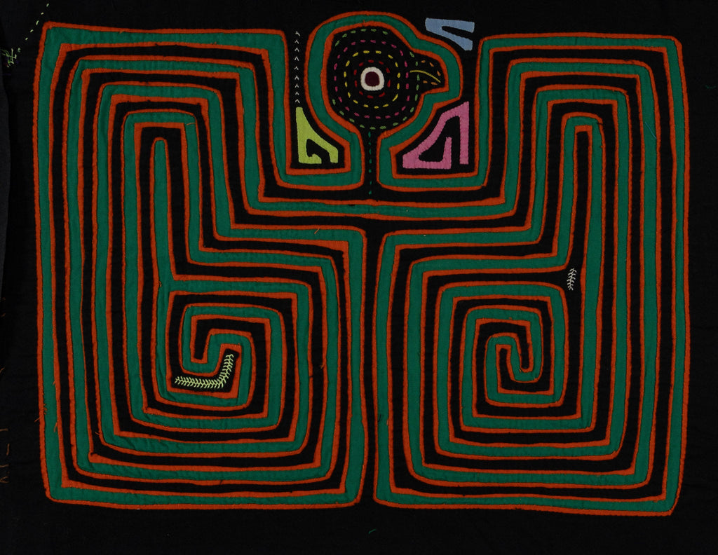 Black Green And Orange Long Arm Dude Mola