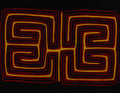 Red Black And Yellow Classic Design Mola