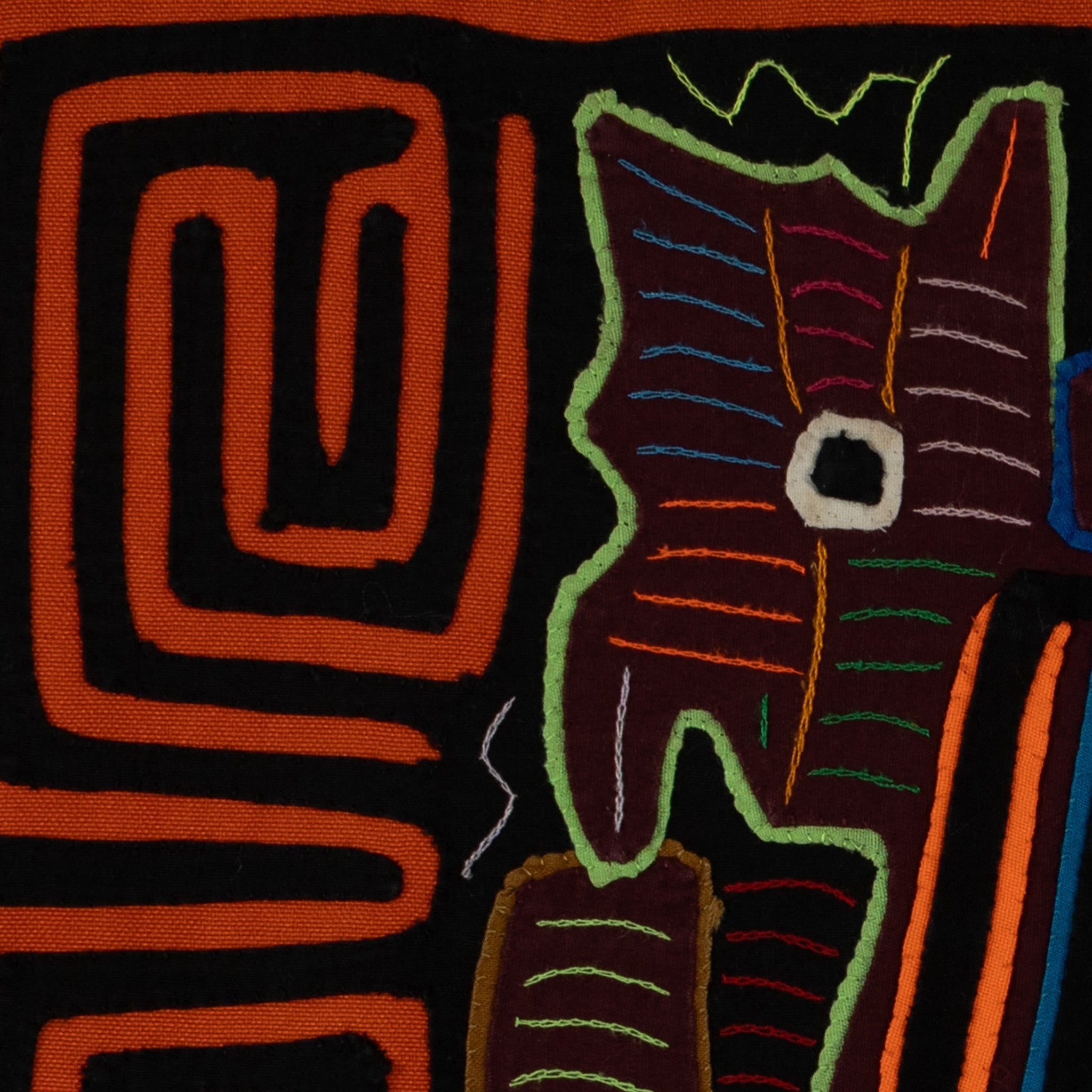 Classic Black And Orange Lonely Puppy Dog Mola