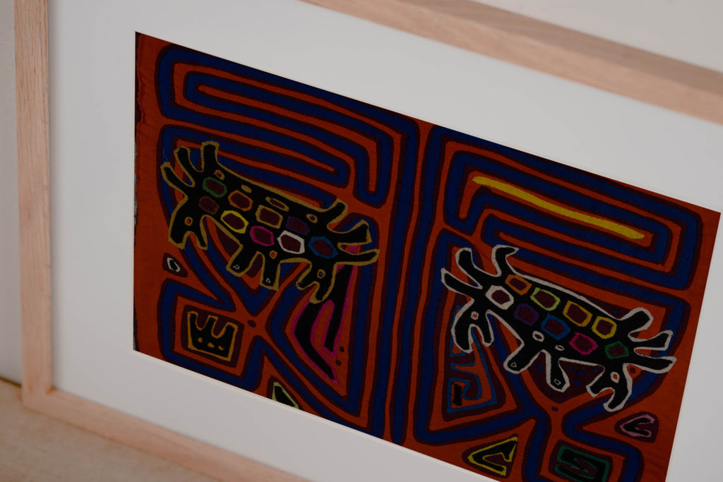 Traditional Orange And Blue Weird Crab Mola