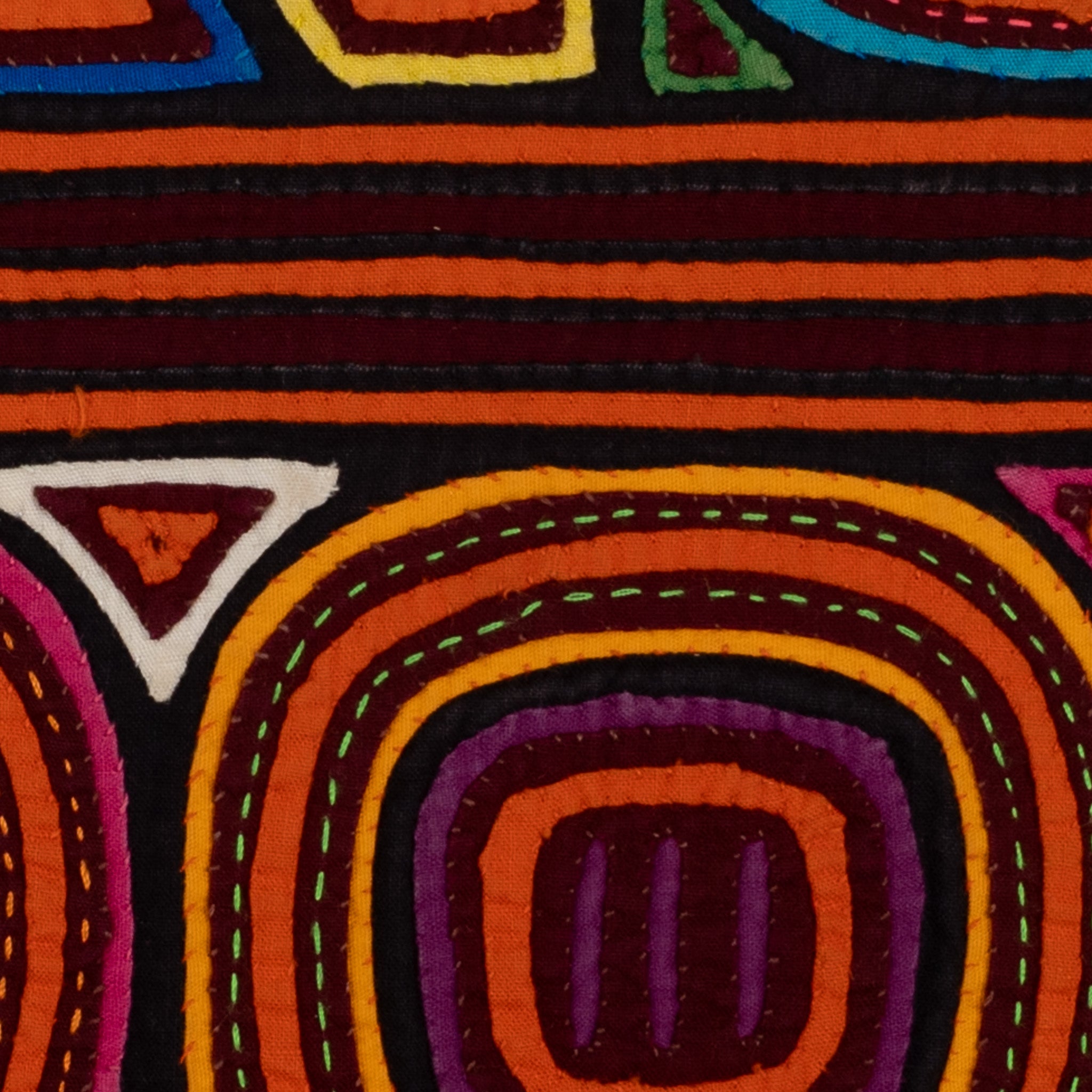 Traditional Multi-Color Year 2001 Mola