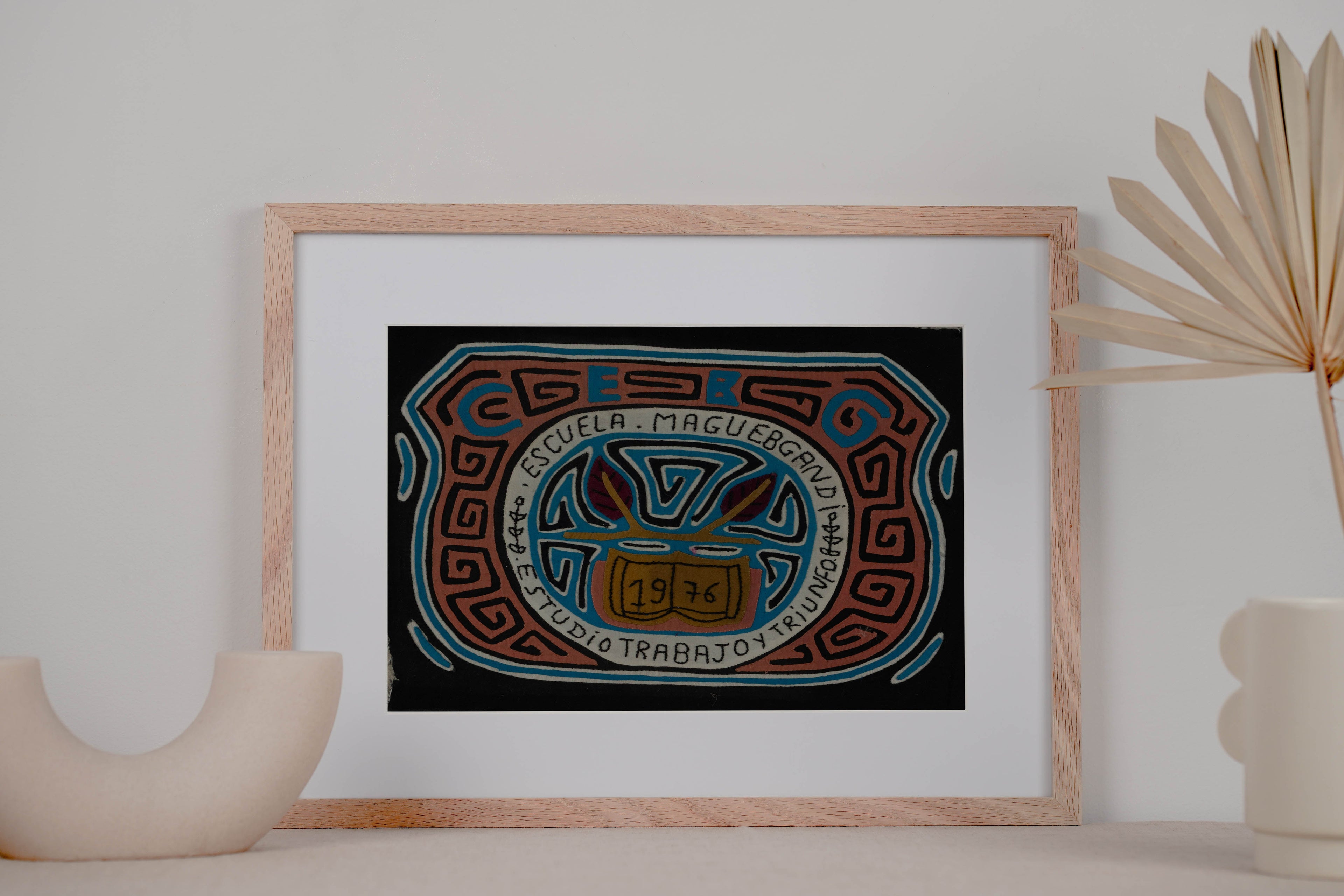 Vintage School Shield Dated Mola