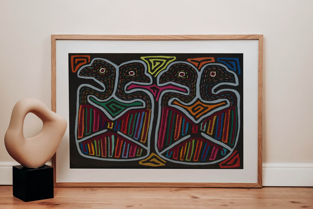 Traditional Multi-Color Optical Illusion Mola
