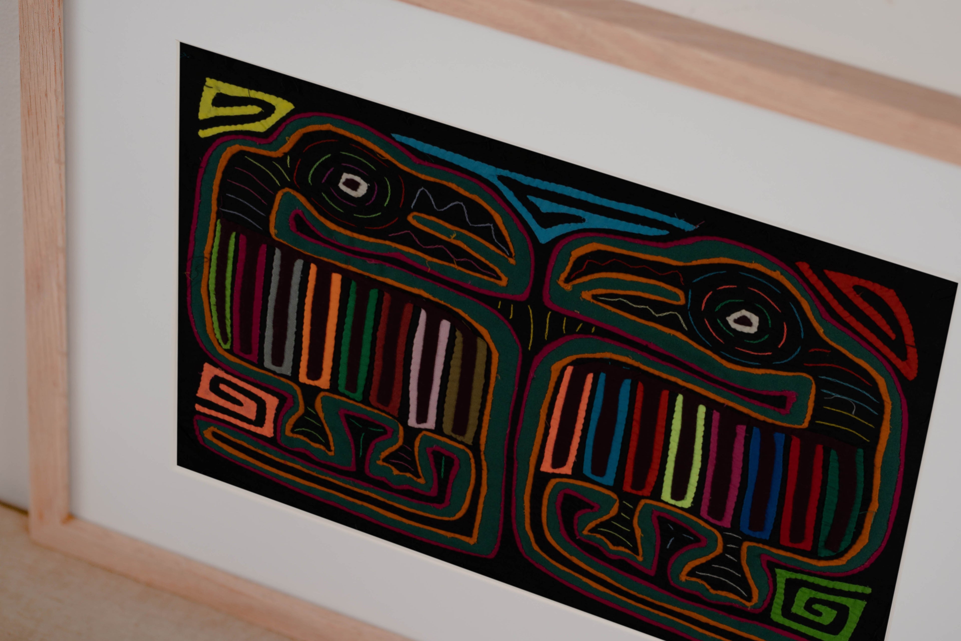 Classic Rainbow Colors Buzzard Bird Mola