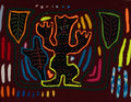 Traditional Orange And Black Midnight Marauder Mola