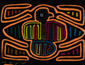 Classic Black And Orange Thunderbird Design Mola