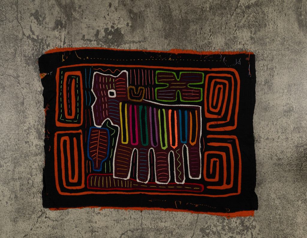 Classic Black And Orange Lonely Puppy Dog Mola