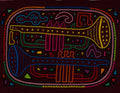 Rainbow Colors Toot Your Own Horn Mola