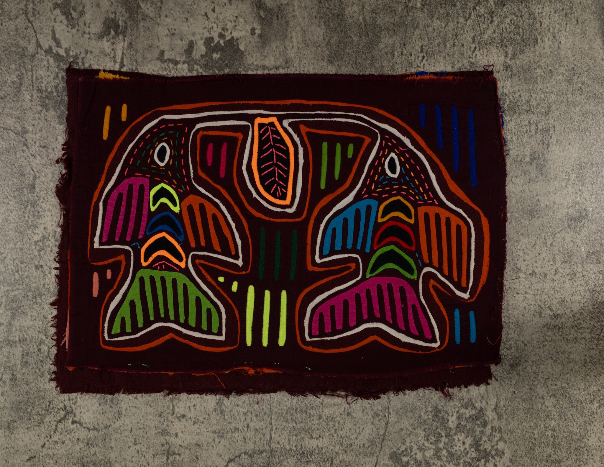Classic Multi-Color Hummingbird Kiss Mola