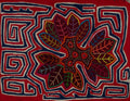 Classic Red White And Blue Floral Flower Mola