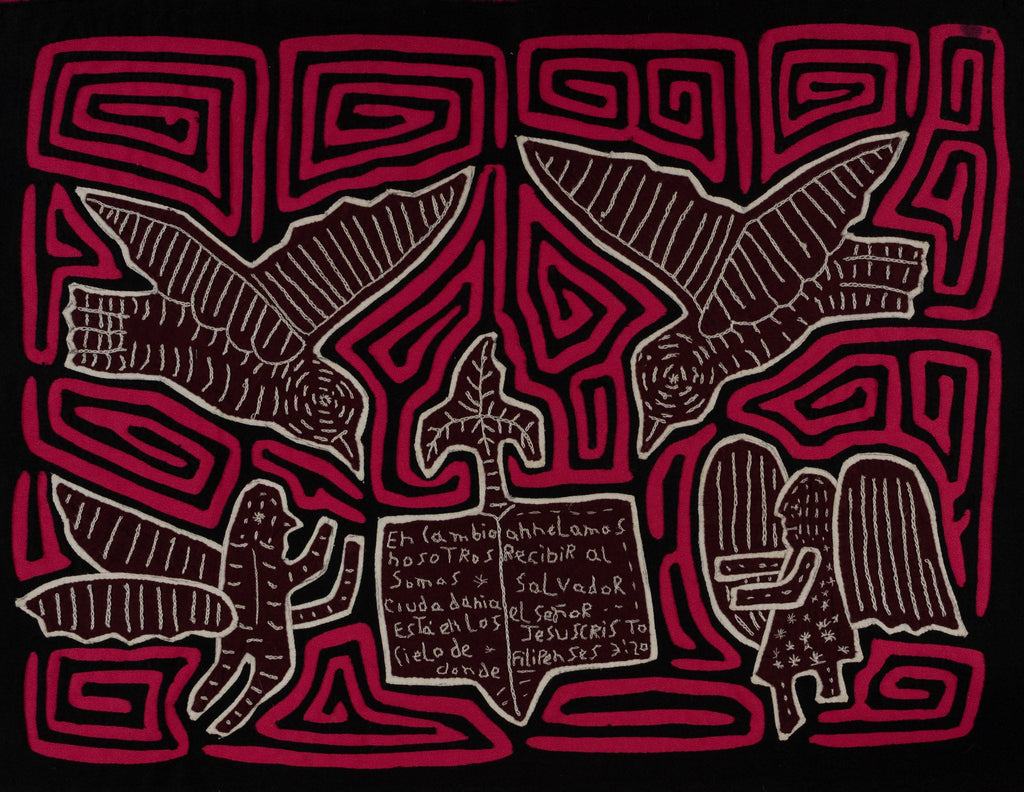 Classic Black And Pink Religious Bible Mola
