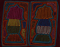 Traditional Burgundy And Blue Classic Design Mola