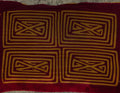 Vintage Burgundy And Brown Classic Design Mola