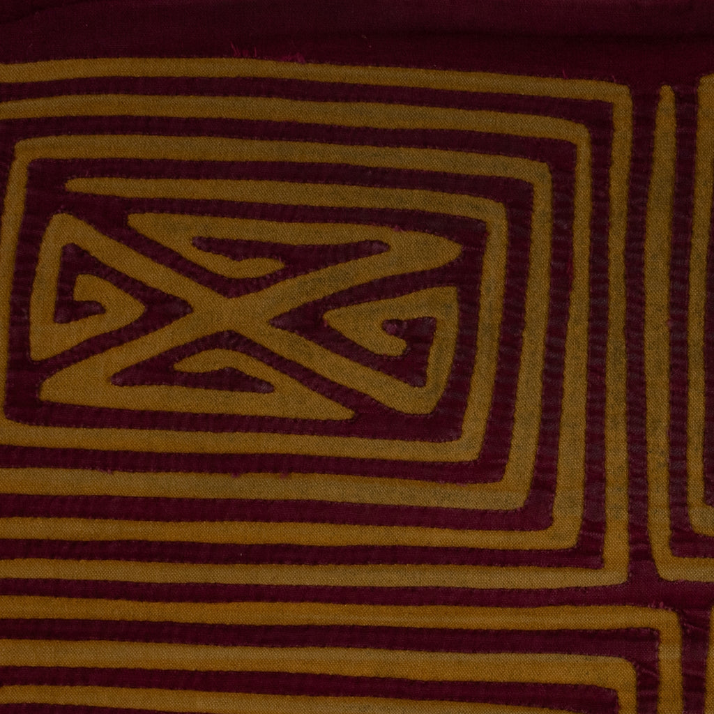 Vintage Burgundy And Brown Classic Design Mola