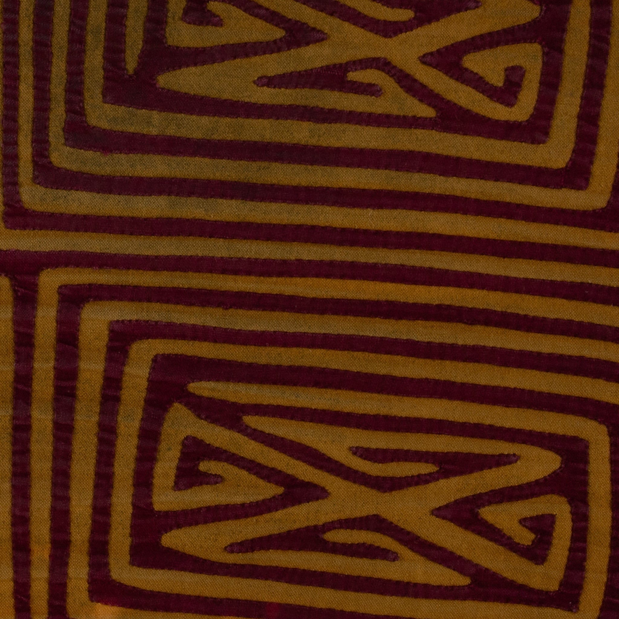 Vintage Burgundy And Brown Classic Design Mola