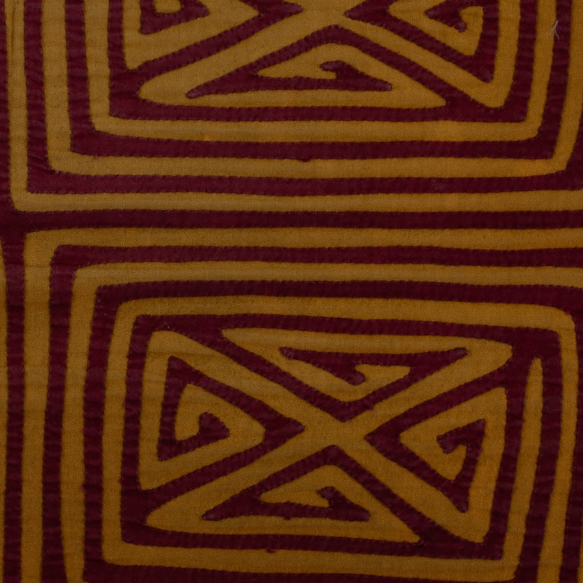Vintage Burgundy And Brown Classic Design Mola
