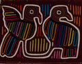 Burgundy And White Pigeon Dove Bird Mola