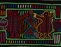 Traditional Green And Red Waltzing Matilda Mola