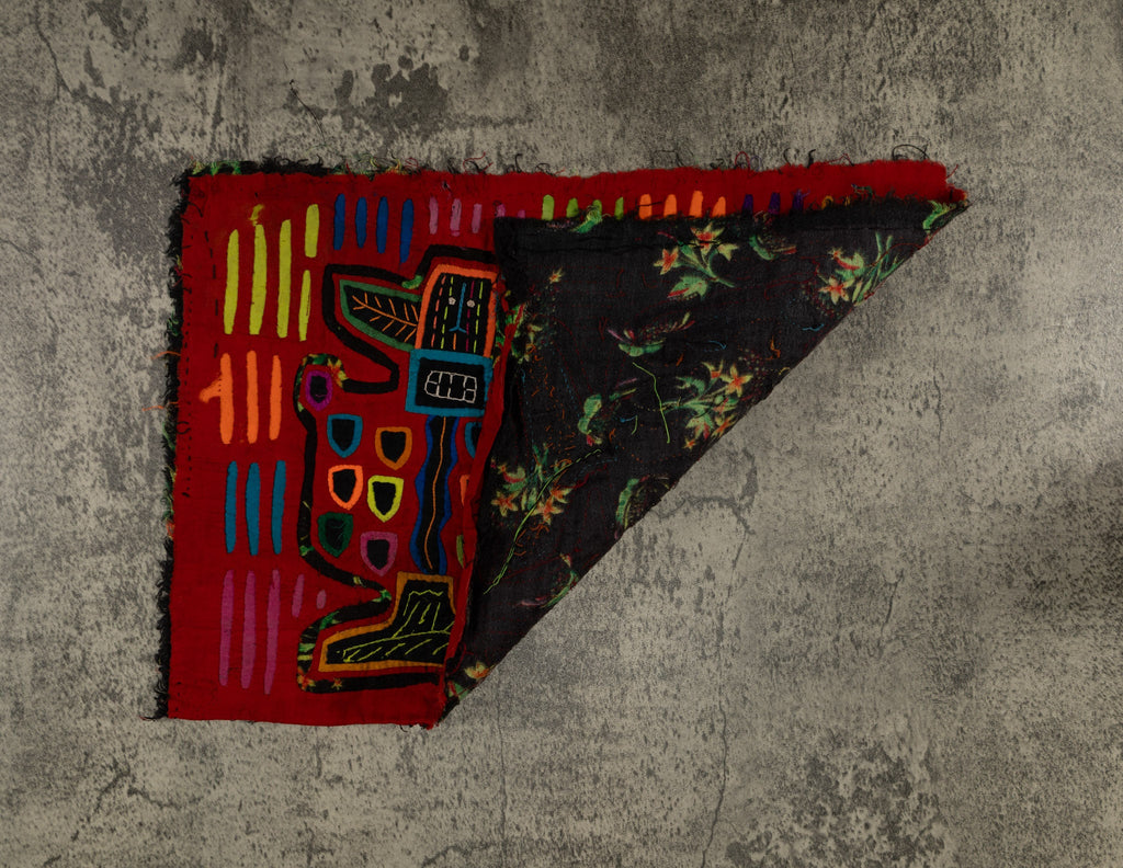 Vintage Weird Totem Pole Mola