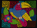 Channel-billed Toucan and Jungle Hibiscus Mola