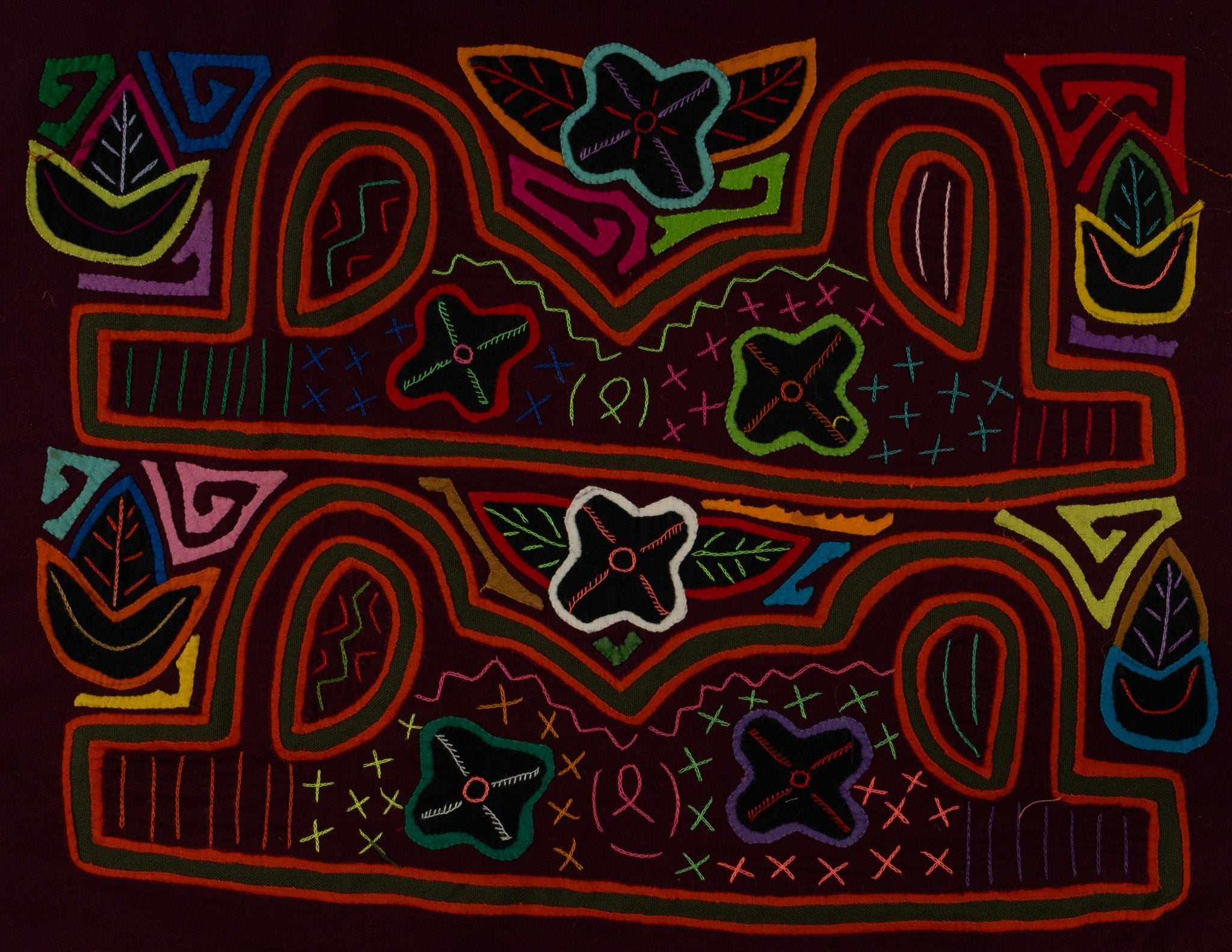 Classic Rainbow Colors Fantasy Garden Mola