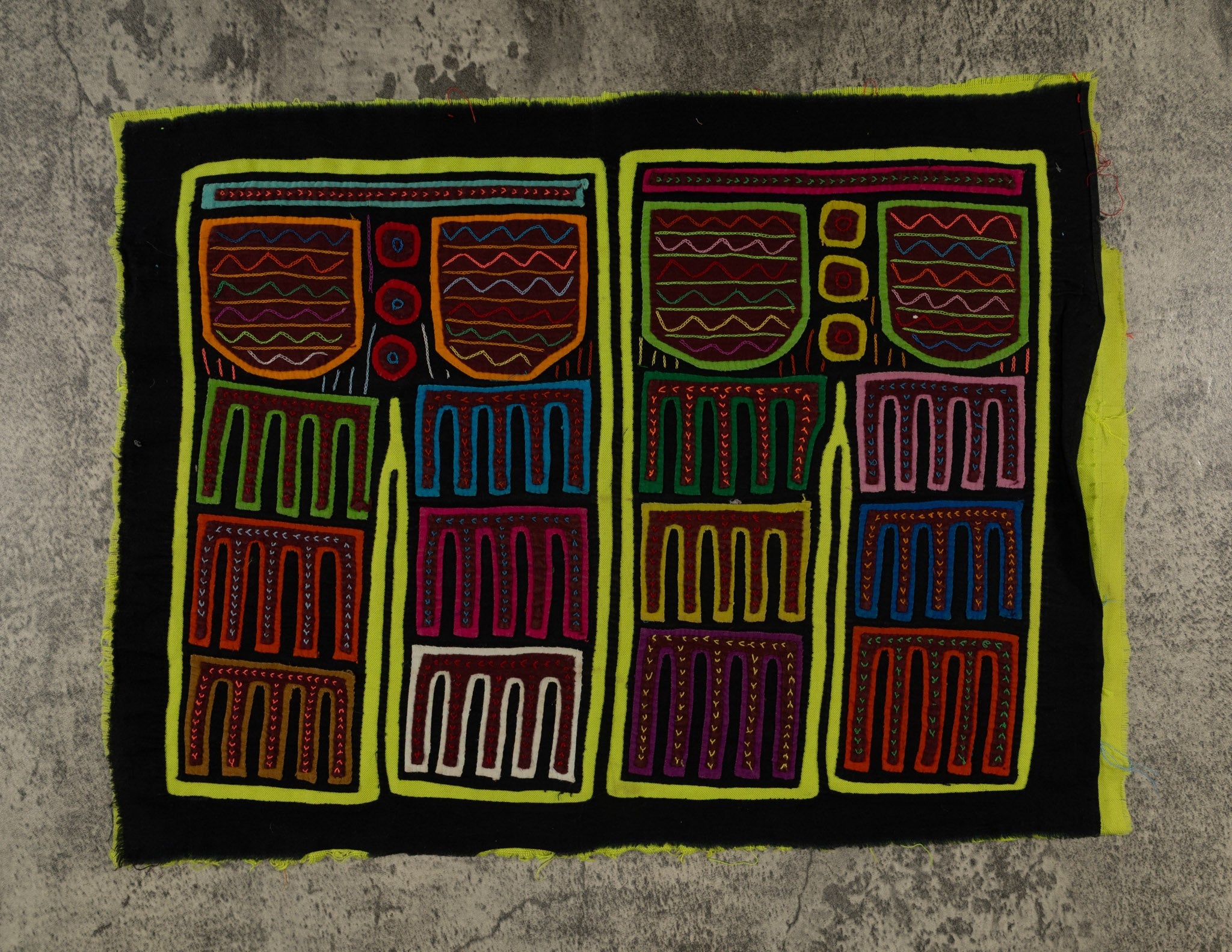 Rainbow Colors Fancy Pants Blue Jeans Mola