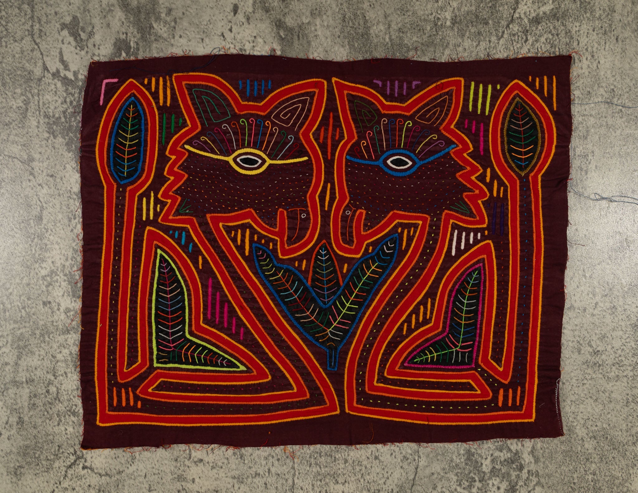 Traditional Red And Orange Loch Ness monster Mola