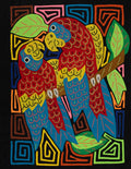 Tropical Macaws with Blue Wings Mola