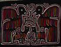 Traditional Red White and Black Family Affair Mola