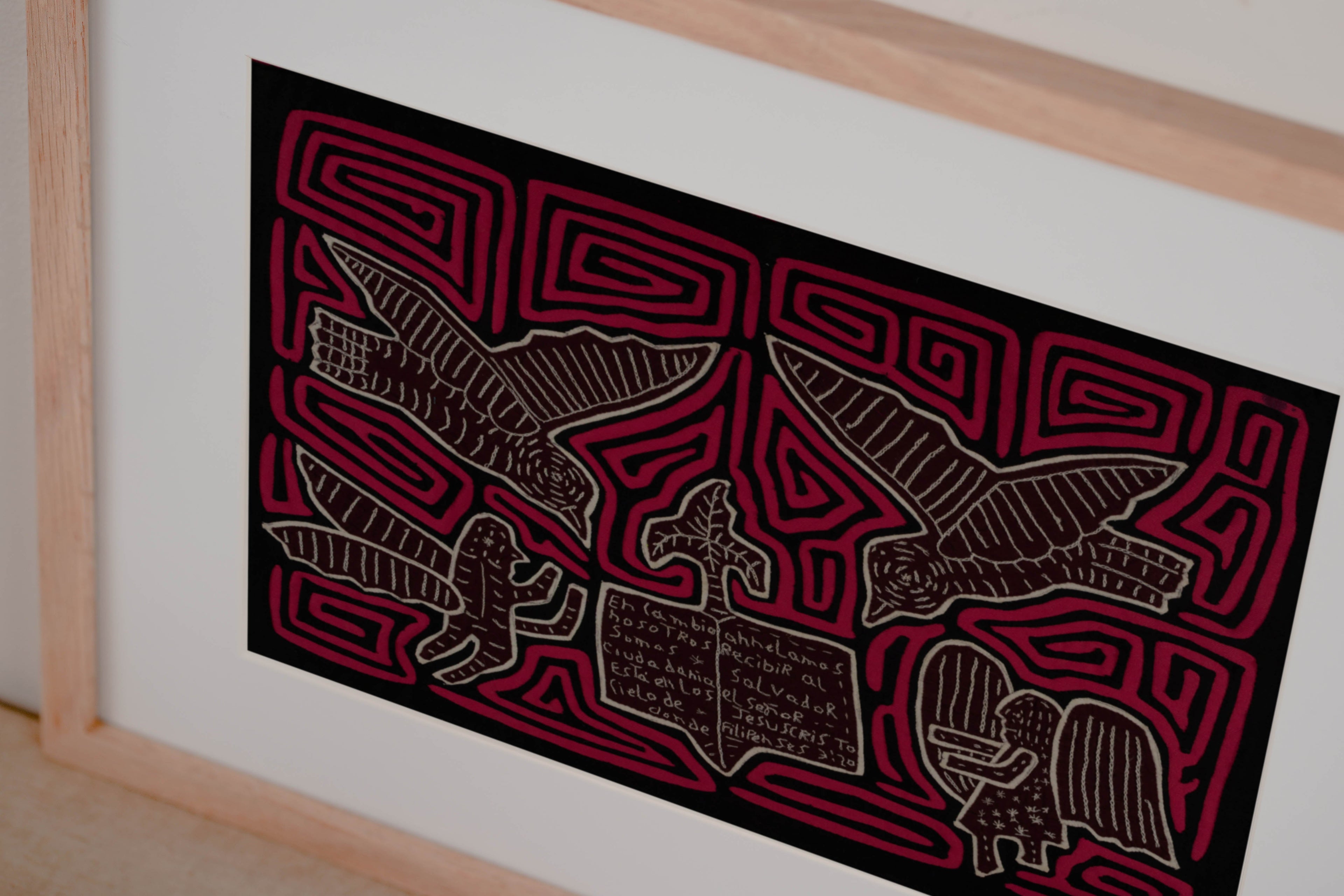 Classic Black And Pink Religious Bible Mola