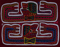 Traditional Red And Blue Look Mom Muscles Mola