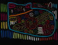 Black And Blue Litty Cat Mola