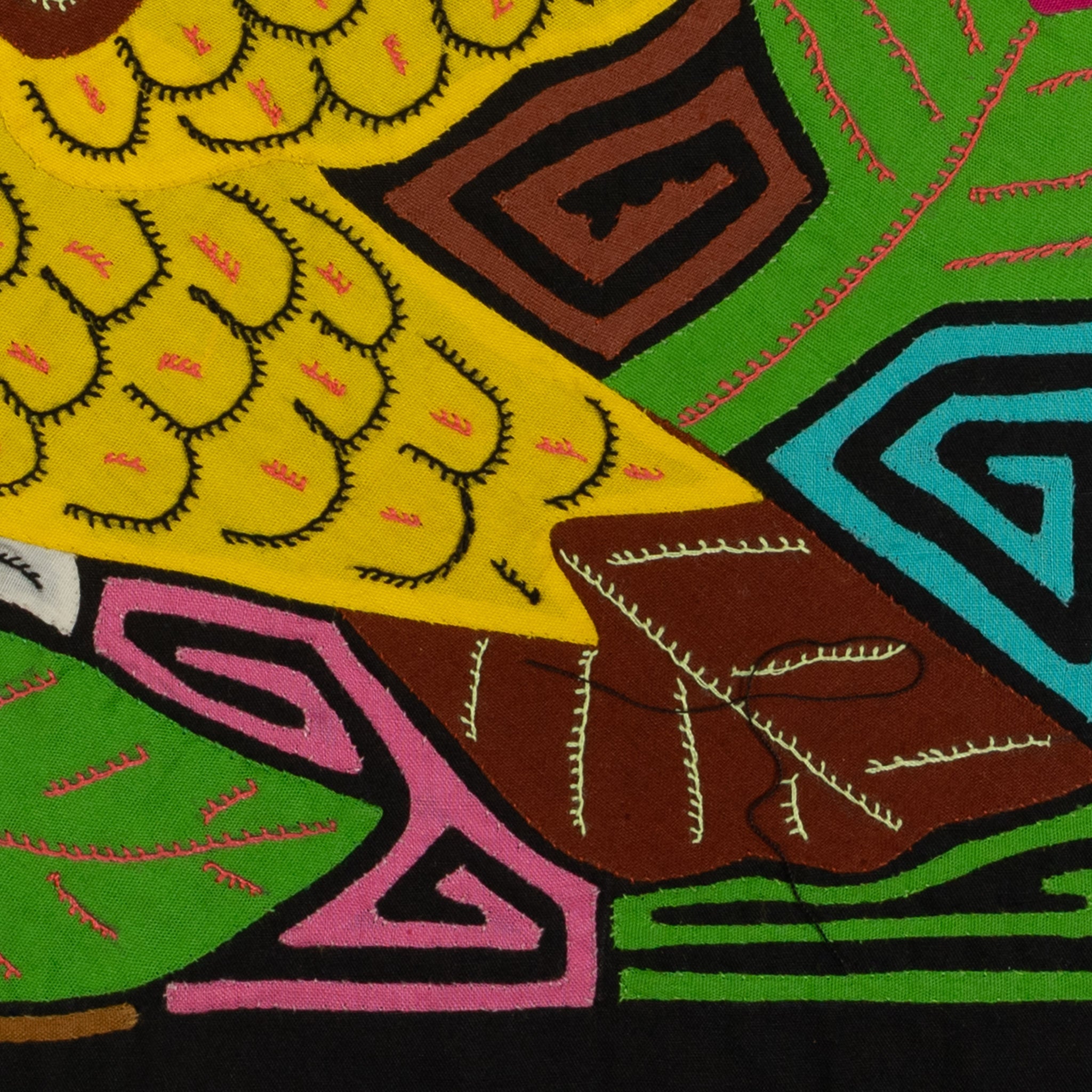 Fantasy Brown And Yellow Parrot Bird Mola